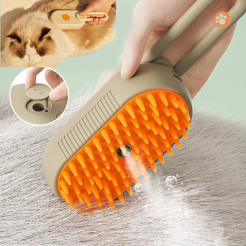 Steamy Pet Brush